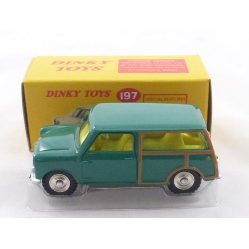 60 - Dinky Toys 197 Morris Mini Traveller Green