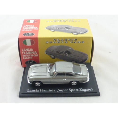 91 - Atlas editions classic sports cars Lancia Flaminia  1.43 scale