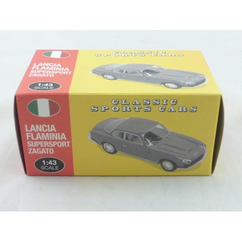 91 - Atlas editions classic sports cars Lancia Flaminia  1.43 scale