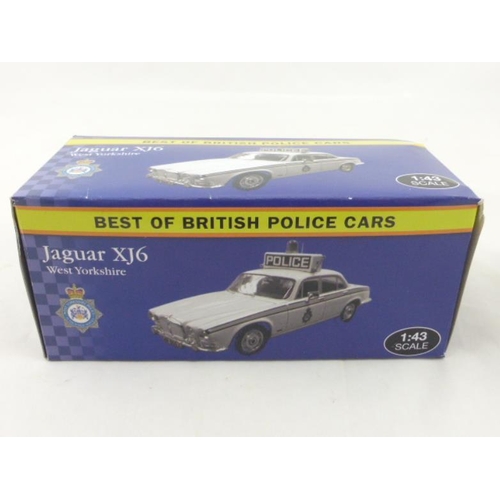 109 - Three Boxed Atlas Edition Best of British Police Collectors Cars complete with Booklets Including Va... 