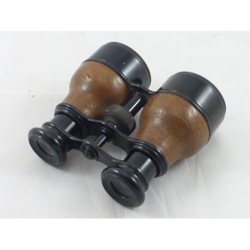 182 - Pair of Vintage binoculars with A Crown Mark and the Letter W