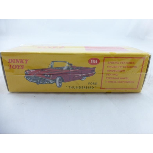 128 - Dinky Ford Thunderbird (555) Pristine in Sealed Box