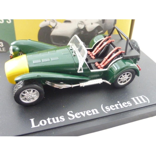 132 - Atlas editions classic sports cars lotus 7 series 3 1.43 scale