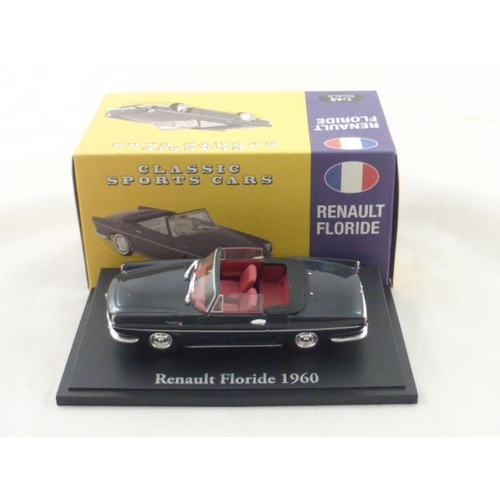 141 - Atlas editions classic sports cars Renault Floride 1.43 scale