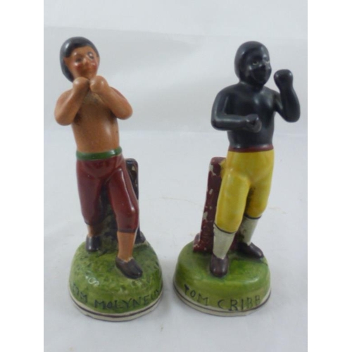 161 - Two Boxer figures to include Tom Molyneux & Tom Cribb