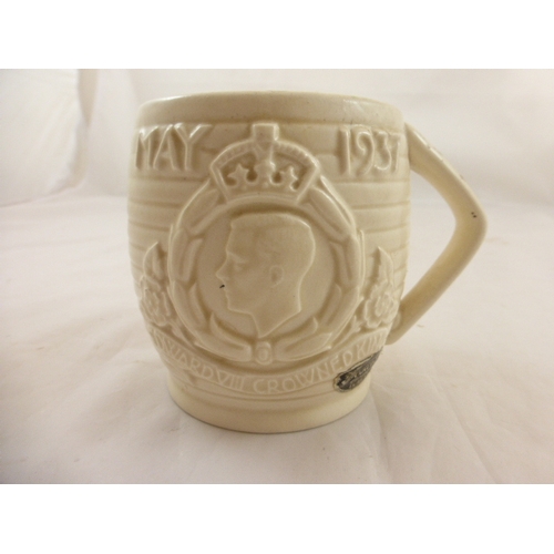 145 - Beswick ware Edward VIII Crowned King cup