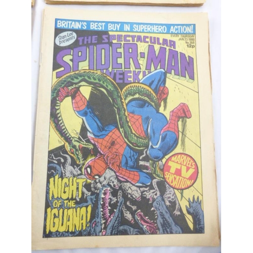 94 - Fifteen Original Marvel spider-man comics from 1979/80