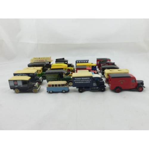 667 - Selection of Twenty Collectors Vehicles Including Corgi, Lledo, Oxford Die-Cast and More