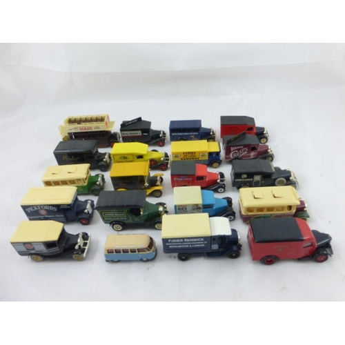 667 - Selection of Twenty Collectors Vehicles Including Corgi, Lledo, Oxford Die-Cast and More