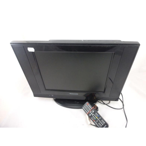 412 - Mikomi Portable TV Complete with Internal DVD Player and Remote Control