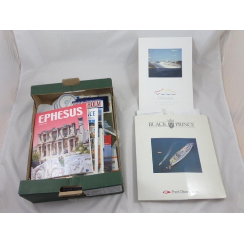 463 - Collection of Cruise line memorabilia and other