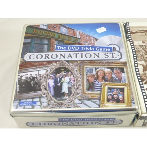 607 - Two Interactive Games Including Coronation Street DVD Game and News Reel Trivia