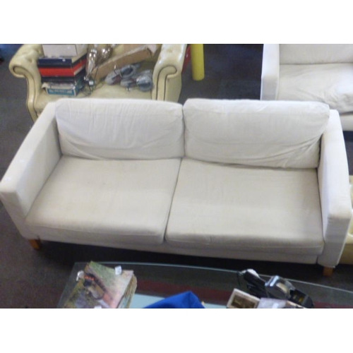 538 - Ikea 3 seater contemporary Sofa and Chair