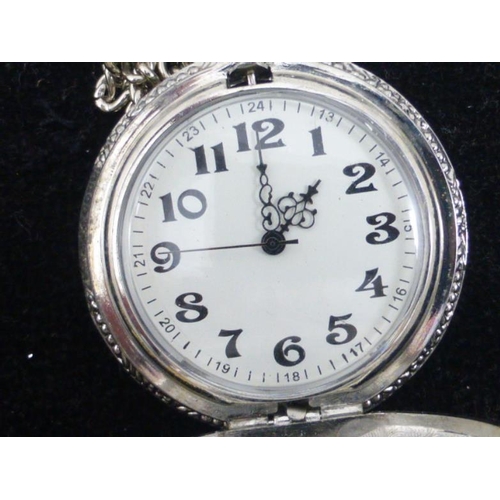 89 - Four Pocket Watches Including Amex and Other