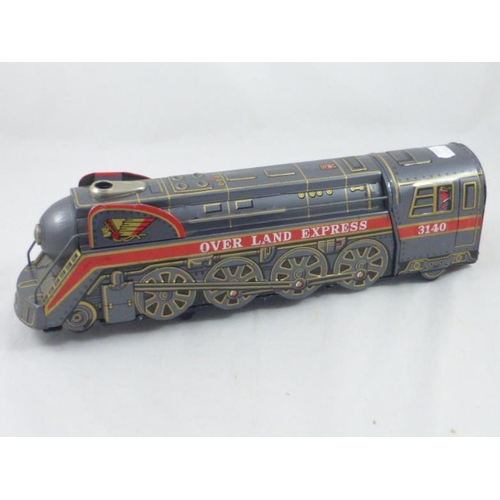 142 - Japanese tin plate train