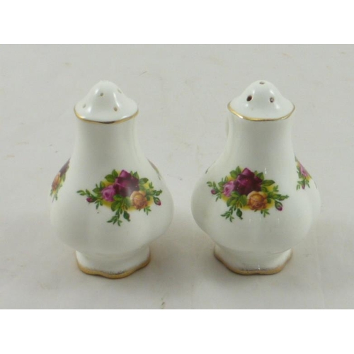 146 - Royal Albert Salt and Pepper set