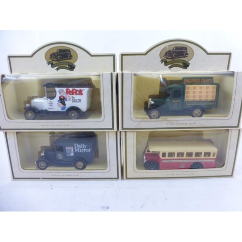 168 - Four Boxed Lledo Days Gone Collectors Vehicles Including Popeye