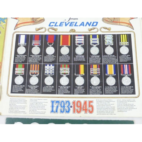 215 - Two Collectors Sets Including Historic Cars and History Campaign Medals