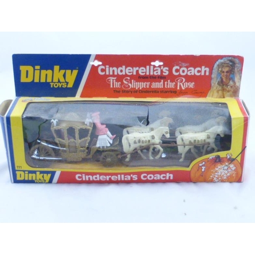 267 - Dinky Toys Cinderella's Coach (111) Model complete with Box