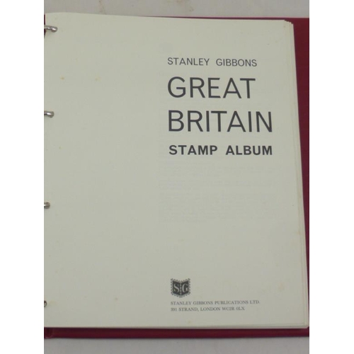 307 - Stanley Gibbons Great Britain Stamp Album Dating From 1840 Including 1841 One Penny Red/Brown and Lo... 