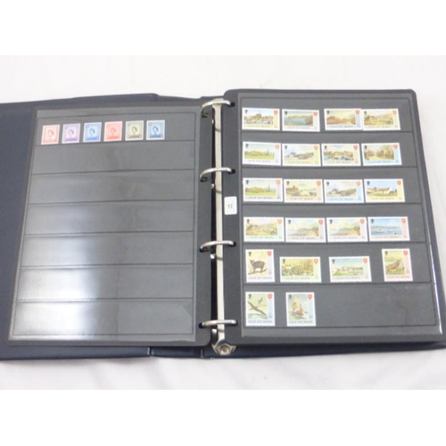 310 - Album containing a Selection of Isle of Man Mint Stamps featuring 1979 Year of The Child, 1981 Year ... 