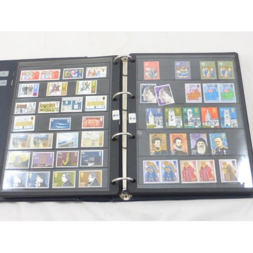 311 - Lucida Stamp Album containing a Selection of Great British Mint Stamps Including National Nature Wee... 