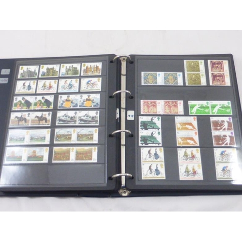 311 - Lucida Stamp Album containing a Selection of Great British Mint Stamps Including National Nature Wee... 