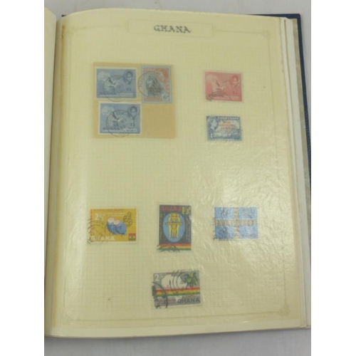 316 - Martin Mills Viscount Stamp Album containing a selection of British Empire African Stamps Including ... 