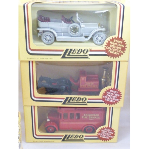 113 - Selection of Fifteen Boxed Diecast Lledo Models of Days Gone including Rolls Royce Silver Ghost