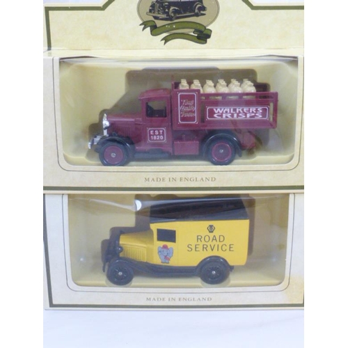 115 - Ten Lledo Diecast Boxed Promotional Vehicles