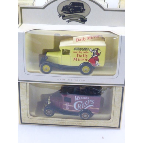 115 - Ten Lledo Diecast Boxed Promotional Vehicles