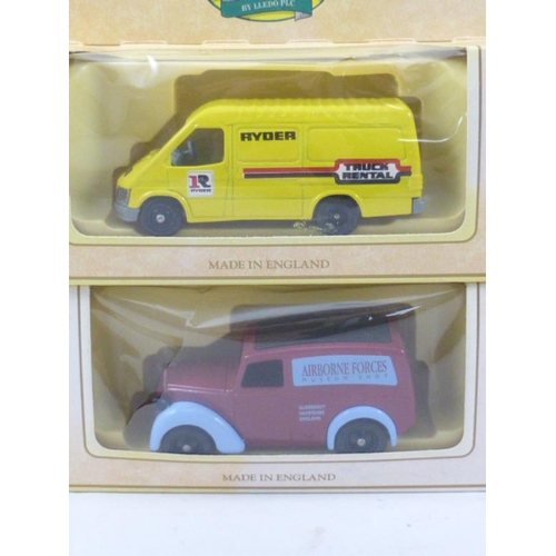 118 - Four Boxed Lledo Promotors Diecast Collectors Vehicles