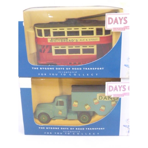 85 - Selection of Seven Lledo Diecast Boxed Vehicles celebrating The Bygone Days of Road Transport