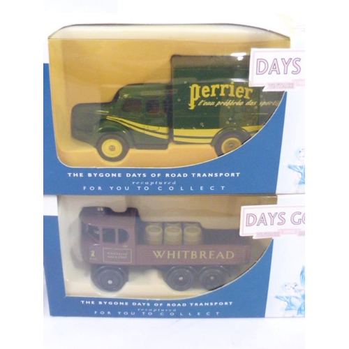 85 - Selection of Seven Lledo Diecast Boxed Vehicles celebrating The Bygone Days of Road Transport