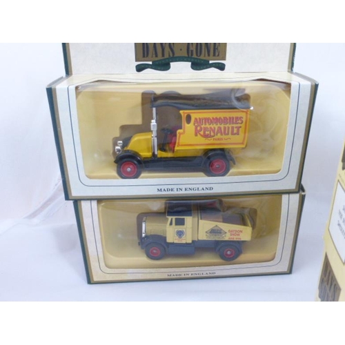 86 - Selection of Ten Lledo Boxed Diecast Models of Vintage Delivery Vehicles