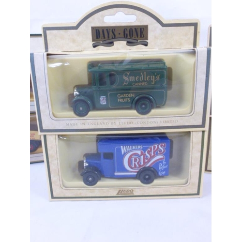 86 - Selection of Ten Lledo Boxed Diecast Models of Vintage Delivery Vehicles