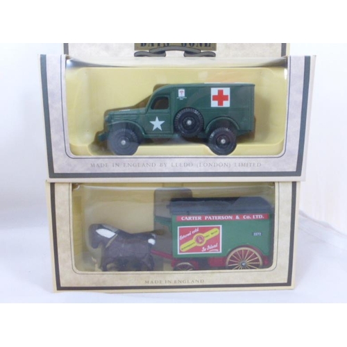 86 - Selection of Ten Lledo Boxed Diecast Models of Vintage Delivery Vehicles