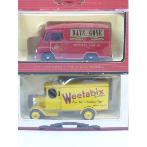 108 - Eight Boxed Lledo Diecast Models of Days Gone Commercial Vehicles