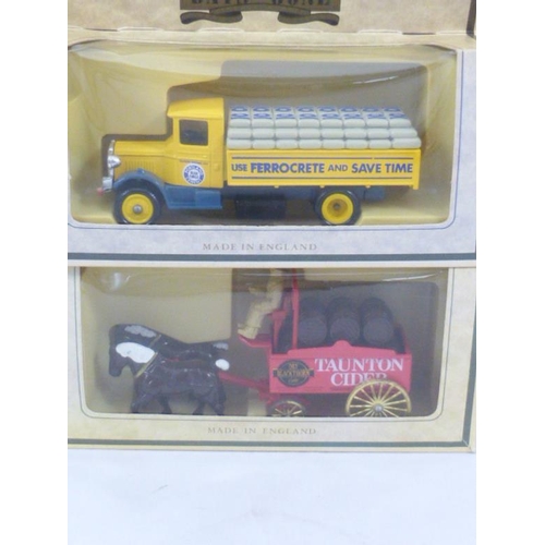 108 - Eight Boxed Lledo Diecast Models of Days Gone Commercial Vehicles