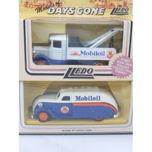 108 - Eight Boxed Lledo Diecast Models of Days Gone Commercial Vehicles