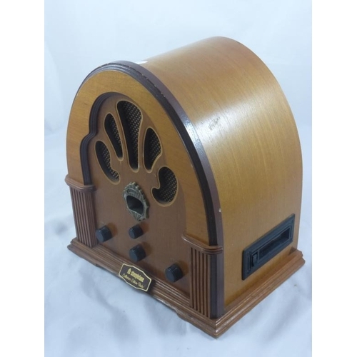 151 - Steepletone retro replica radio