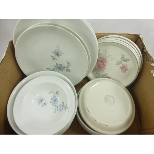 657 - Selection of Ceramics Including Johnson Bros Snow White, Royal Doulton Blue Iris and Wildflower