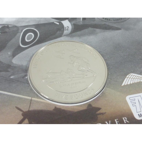 111 - Royal Air force Commemorative Coin Cover