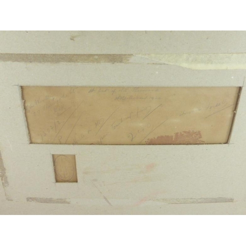 19 - A H Johnson (Ex.1909-1928) 'A bit of old Sherwood' watercolour, signed with initials and dated 1924,... 