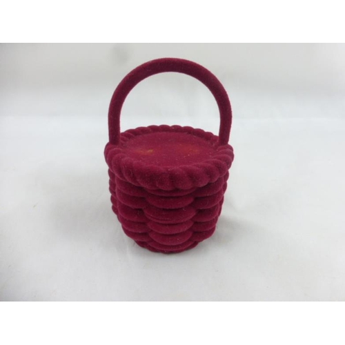 28 - Silver 925 Ear Rings in Basket style presentation box