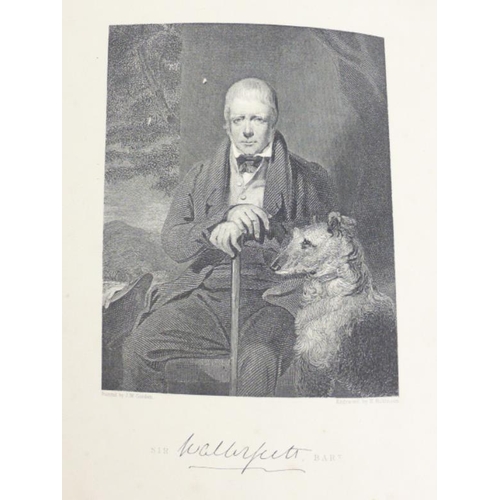 130 - Collection of First editions to includes Illustrations of Sir Walter Scott 1871, The Darling buds of... 