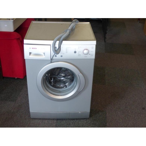 428 - Bosch Washing Machine Silver (Working)