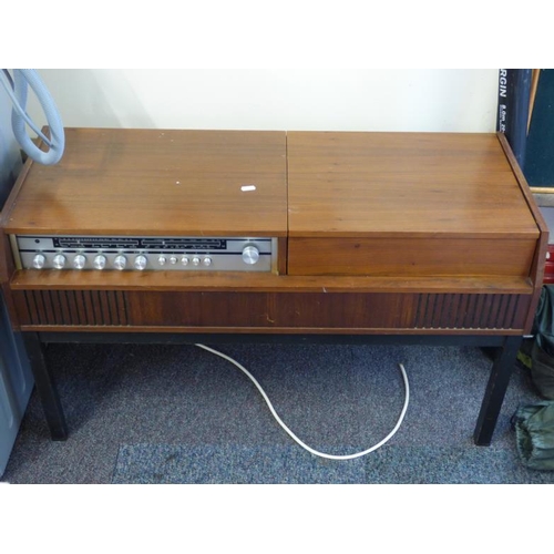 433 - Wood Cased Stereo Gram complete with Turntable (94cm x 36cm x54cm)