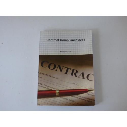 603 - Fourteen unused Copies of Contract Compliance 2011 by Andrew Keogh published by Crimeline