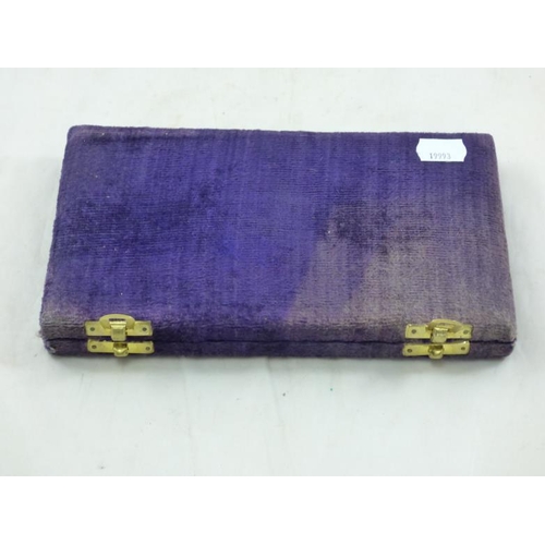 18 - Small Set of Balance Scales in Velvet Case